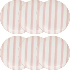 Lot de 6 assiettes à dessert