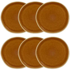 Lot de 6 assiettes à dessert