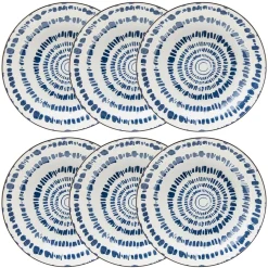 Lot de 6 assiettes creuses 