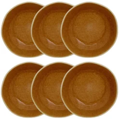 Lot de 6 assiettes creuses 