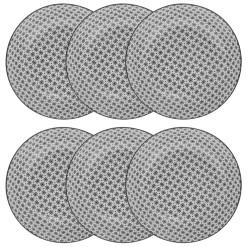 Lot de 6 assiettes creuses 