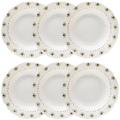 Lot de 6 assiettes creuses