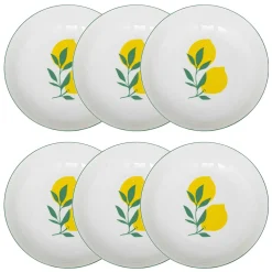 Lot de 6 assiettes creuses