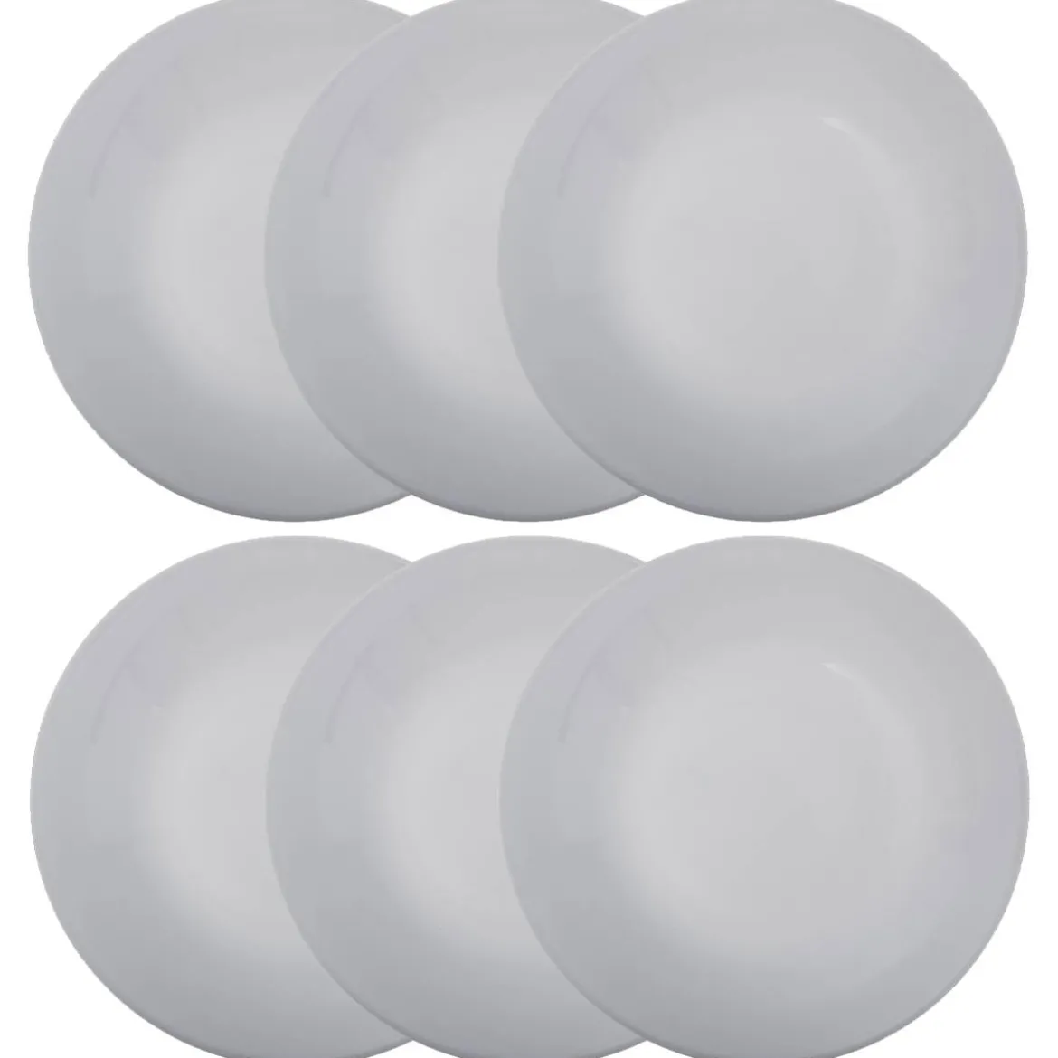 Lot de 6 assiettes creuses "Jeanne"