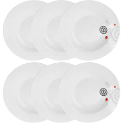 Lot de 6 assiettes creuses 