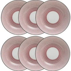 Lot de 6 assiettes creuses