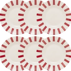 Lot de 6 assiettes creuses 
