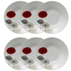 Lot de 6 assiettes creuses