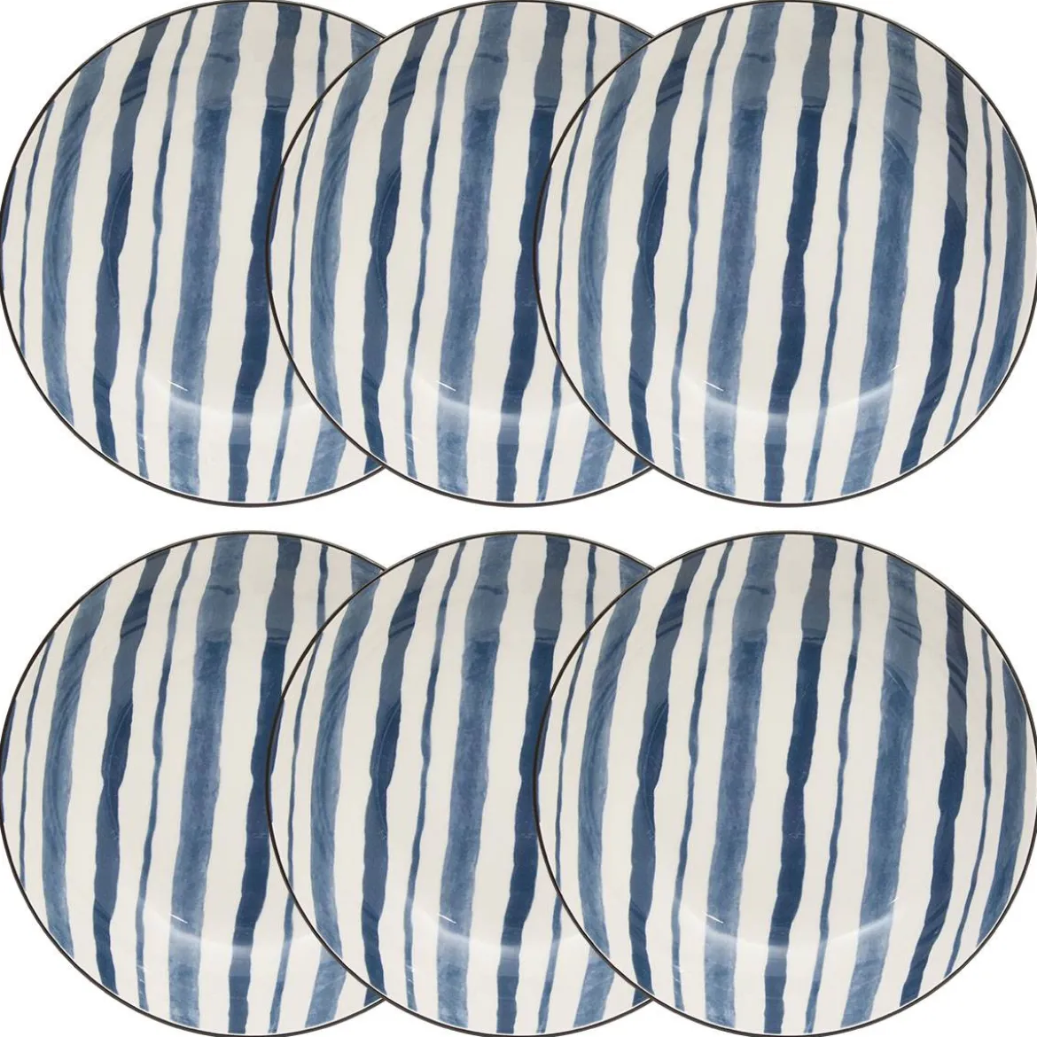 Lot de 6 assiettes creuses "Umami"