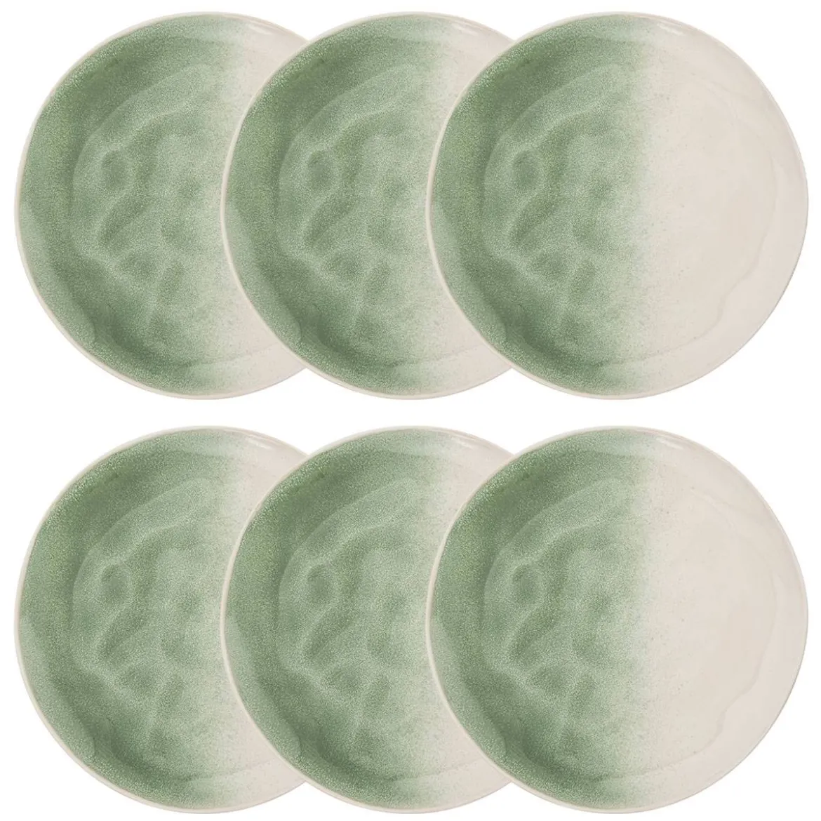 Lot de 6 assiettes dessert "Mala"