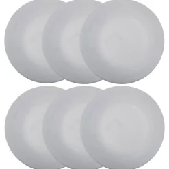 Lot de 6 assiettes plates 