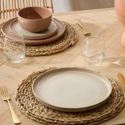 Lot de 6 assiettes plates 