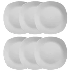 Lot de 6 assiettes plates 