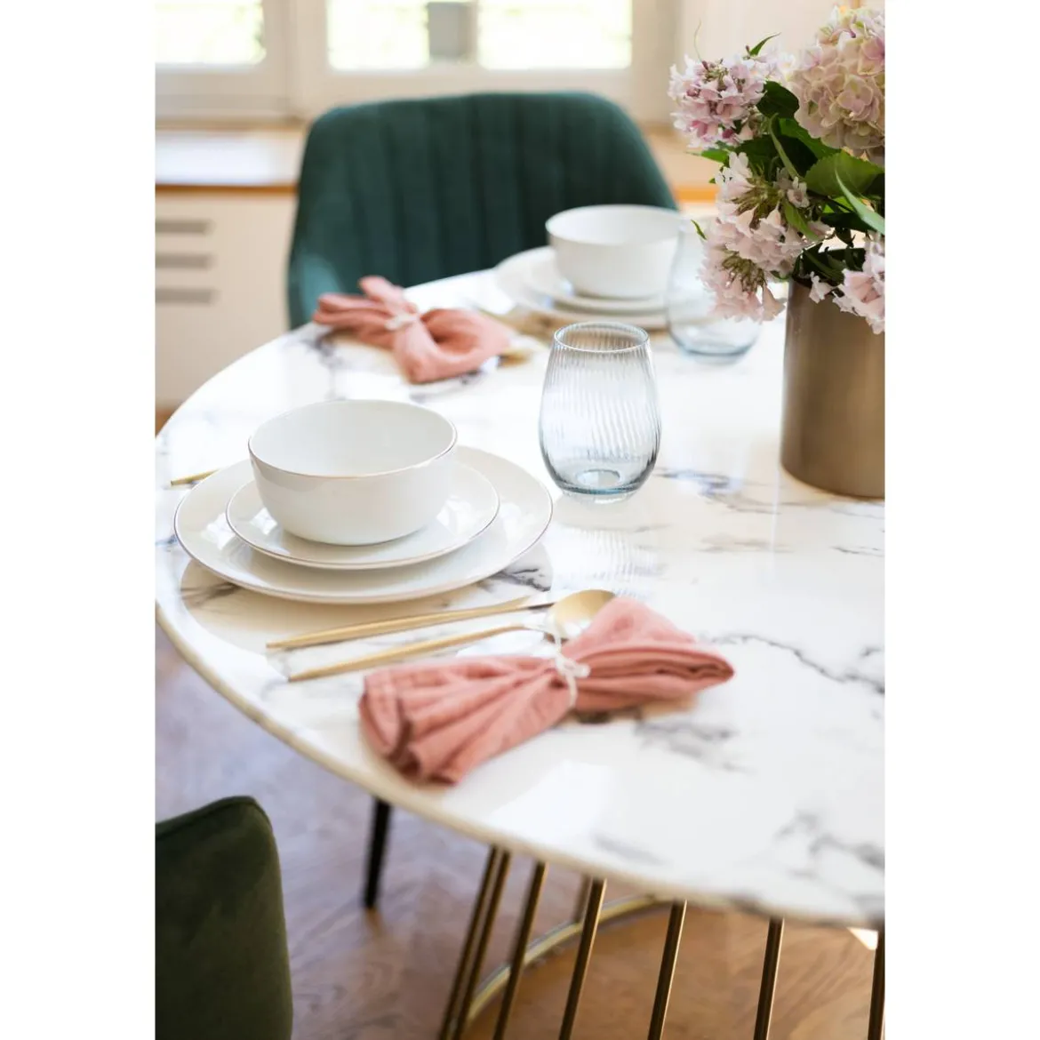 Lot de 6 assiettes plates "Petit Salon"