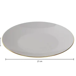 Lot de 6 assiettes plates