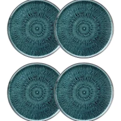 Lot de 4 assiettes plates 