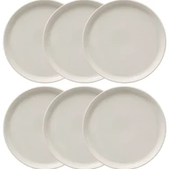 Lot de 6 assiettes plates