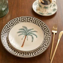 Lot de 6 assiettes plates