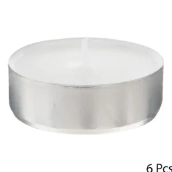 Lot de 6 bougies chauffe-plat