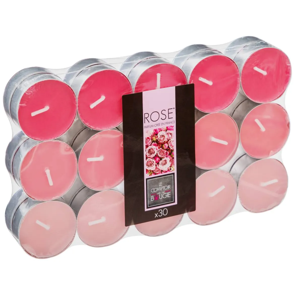Lot de 30 bougies parfumées
