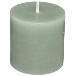 Lot de 4 bougies rustiques "Olia"