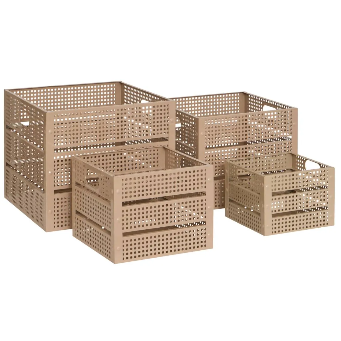 Lot de 4 caisses "Azae"