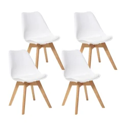 Lot de 4 chaises "Baya"
