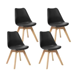 Lot de 4 chaises "Baya"