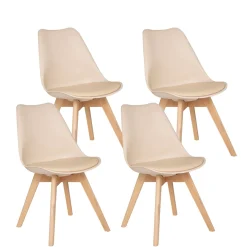 Lot de 4 chaises "Baya"
