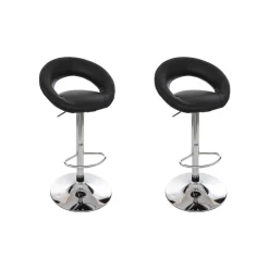 Lot de 2 chaises de bar 