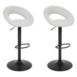 Lot de 2 chaises de bar 