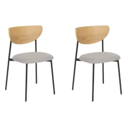Lot de 2 chaises "Jaisa"