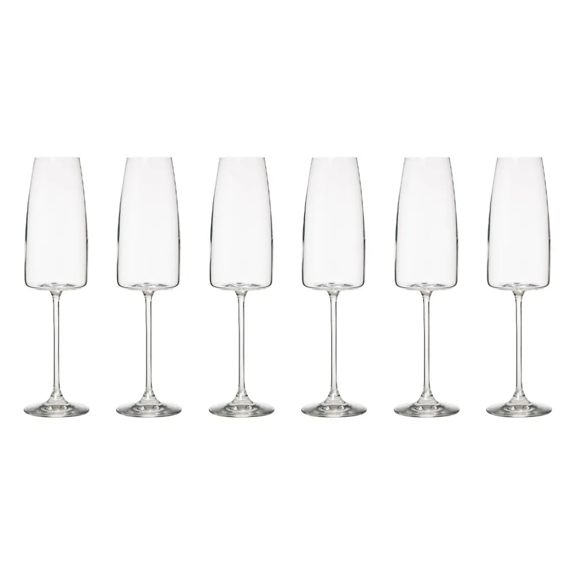 Lot de 6 flûtes "Angara"
