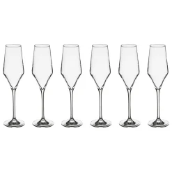 Lot de 6 flûtes "Clarillo"