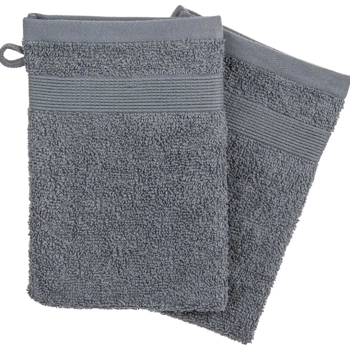 Lot de 2 gants de toilette