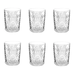 Lot de 6 gobelets bas  "Ayla"