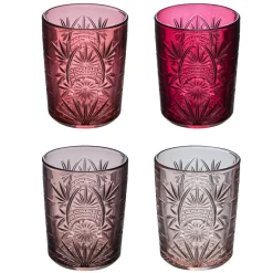 Lot de 4 gobelets bas
