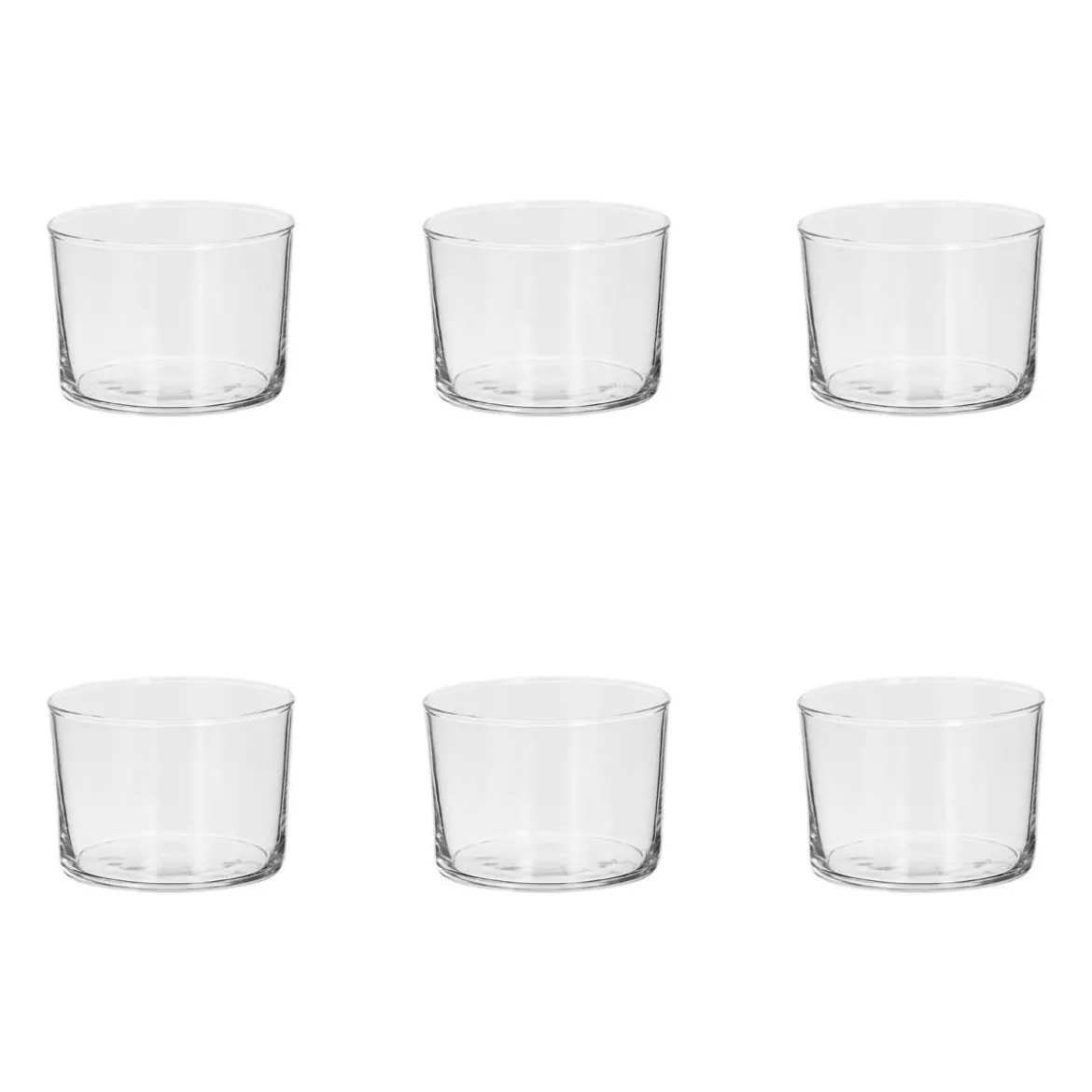 Lot de 6 gobelets bas "Bodeg'Eau"
