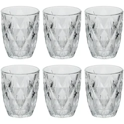 Lot de 6 gobelets bas "Lea"