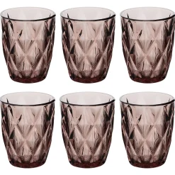 Lot de 6 gobelets bas "Lea"