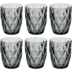 Lot de 6 gobelets bas  "Lea"