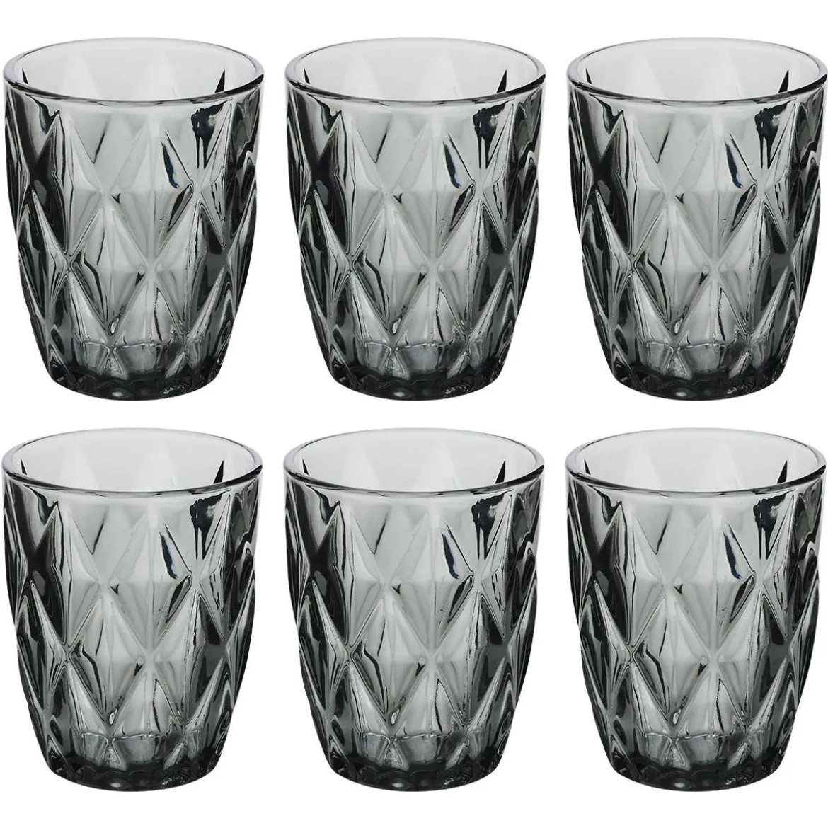 Lot de 6 gobelets bas "Lea"