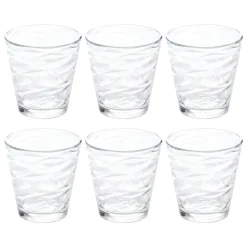 Lot de 6 gobelets bas 