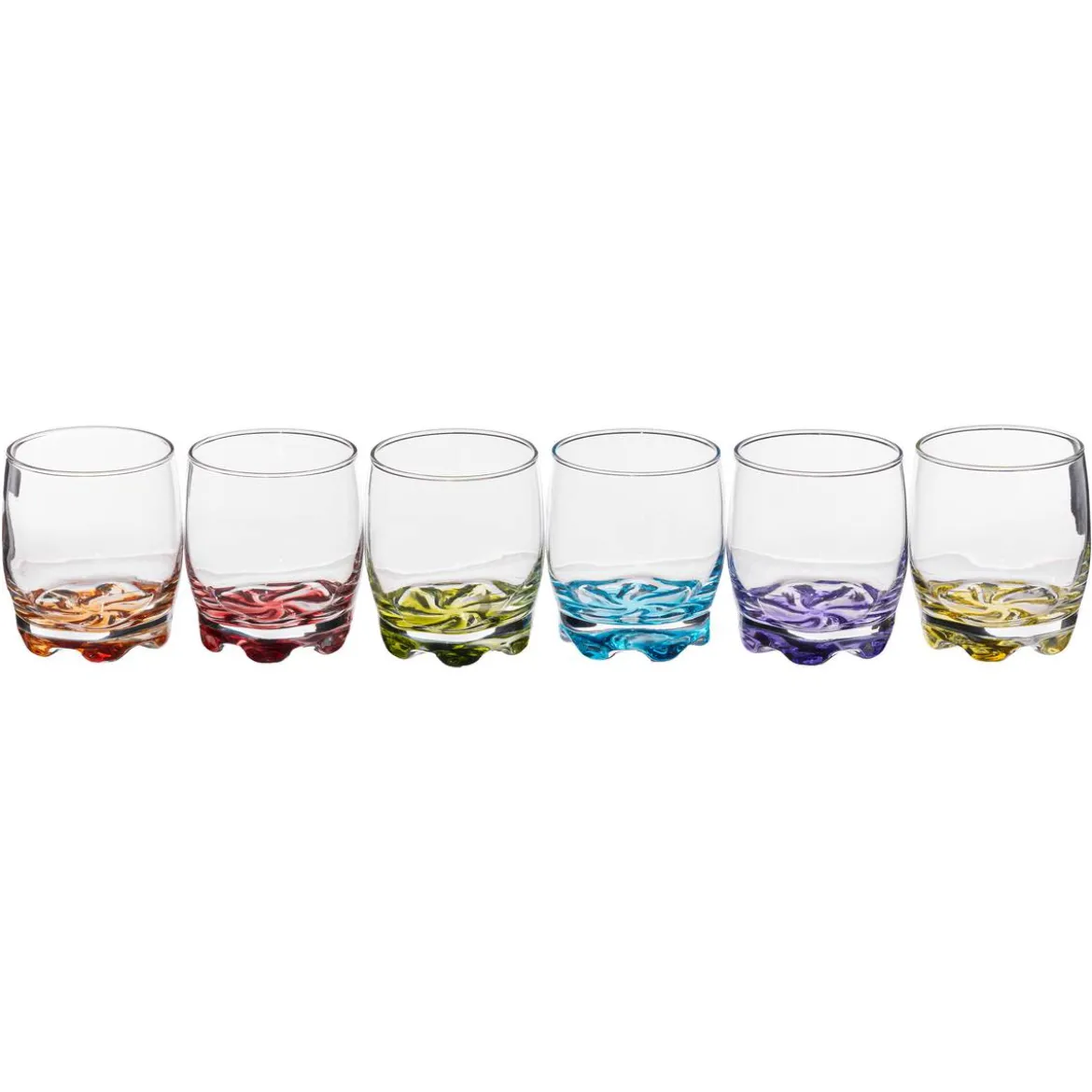 Lot de 6 gobelets bas "Tin'Eau"