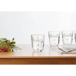 Lot de 6 gobelets bas  "Visage"