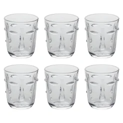 Lot de 6 gobelets bas  