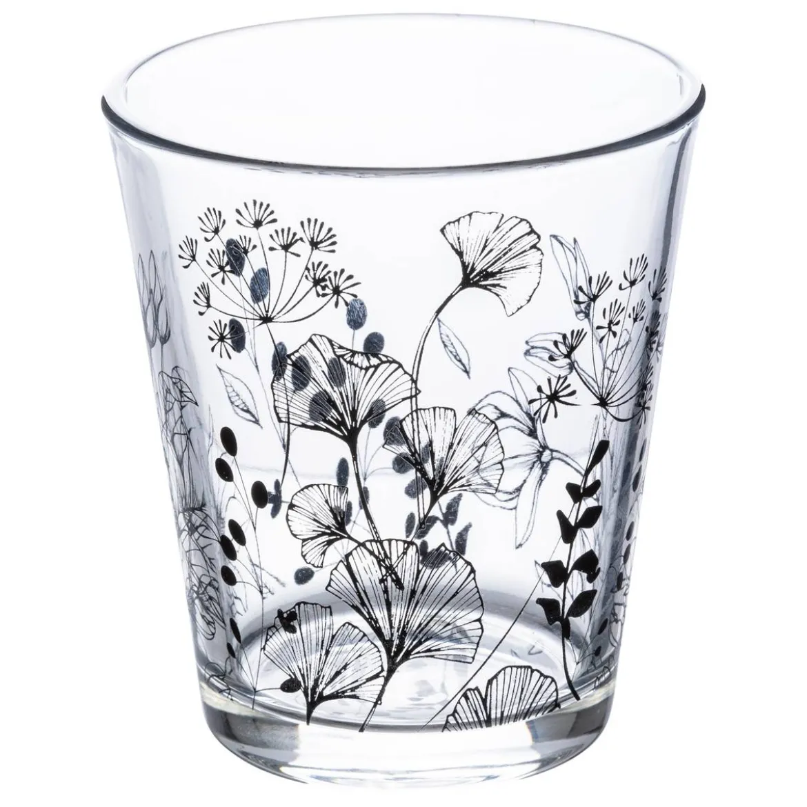 Lot de 6 gobelets bas "White Floral"