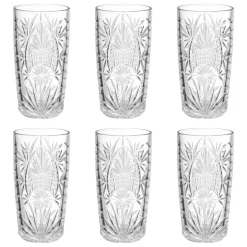 Lot de 6 gobelets hauts  "Ayla"