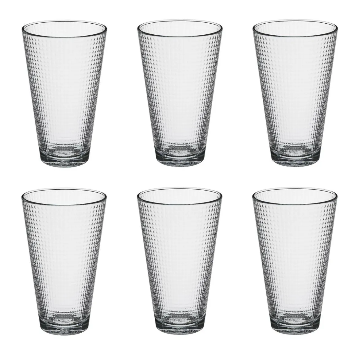 Lot de 6 gobelets hauts "Benit'Eau"