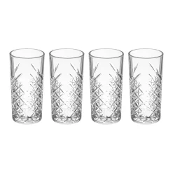 Lot de 4 gobelets hauts "Timeless"